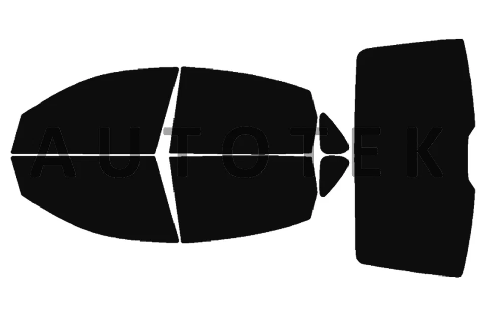 Película precortada en todos los lados + ventana trasera cualquier tono para Buick Allure 2005-2009 Foto 2 de 4