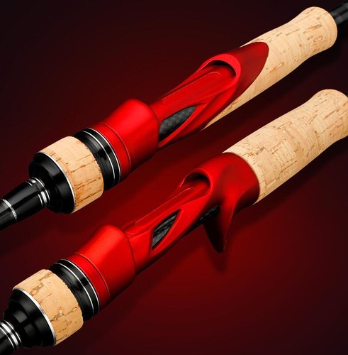 1.8M Carbon Fiber Fishing Lure Rods Pole Spinning Casting Rod Lure Weight 5-25g - Picture 12 of 43