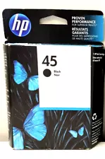 Genuine HP 45 51645a Black Ink Cartridge Deskjet 6122 960 980 1180 1120 890 959