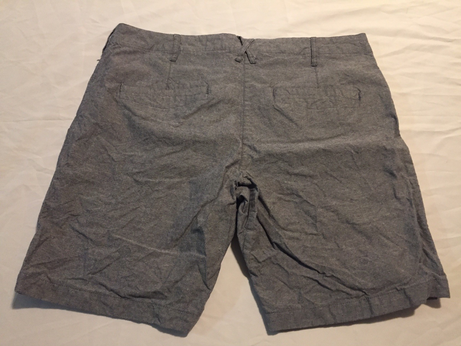 Rare Vintage Woolrich Gray Shorts 1970s 1980s Mens Sz 34 Retro Hipster Slim  Fit