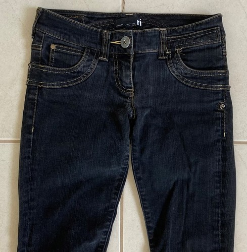 Genuine RIVER ISLAND Ladies Stretch jeans. Sz 6. black - Picture 2 of 4