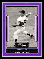 2023 Panini Three and Two Two Strikes #82 Early Wynn 2/2 CLEVELAND