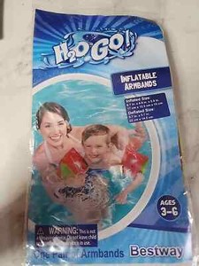 Inflatable (2) Pineapple/(1) Watermelon Swim Armbands NEW   Ages 3-6  (3 Sets)