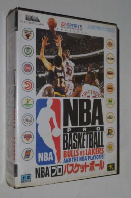 NBA PRO Basketball Bulls vs Lakers Mega Drive Sega 1801