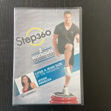 Step 360 - 2 Workouts (DVD) with Jessie Pavelka & Cat Chiarelli NEW