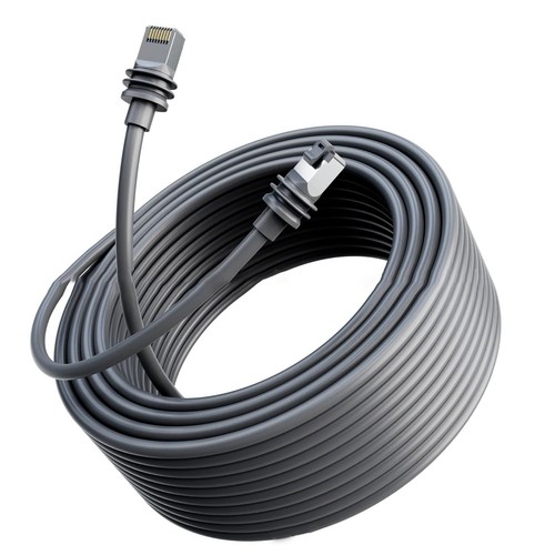 New Durable 10m/33FT Cable Extension Ethernet Cable Line For Starlink Gen 3 - Photo 3/13