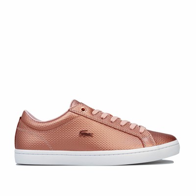 basket lacoste rose