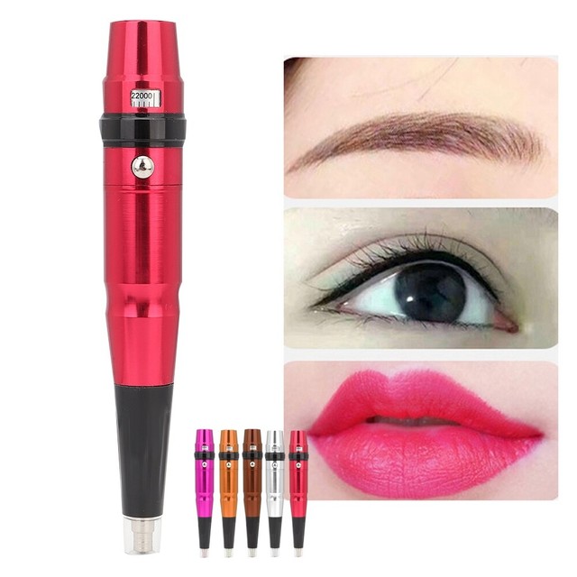 Electric Tattoo Microblading Pen Permanent Makeup Eyebrow Lip Eyeliner