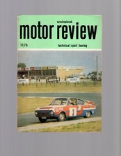Czechoslovak Motor Review Magazine November 1976, technical, sport & touring