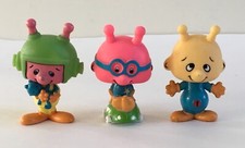 VTG Lot of 3 Russ Berrie Liddle Kiddles Martian Kozmic Figurines UFO Space Alien