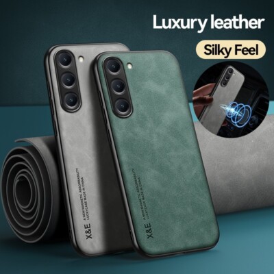 Hülle für Samsung Galaxy S25 S24 S23 Ultra A16 A26 A56 A55 Magnetisch Leder Case