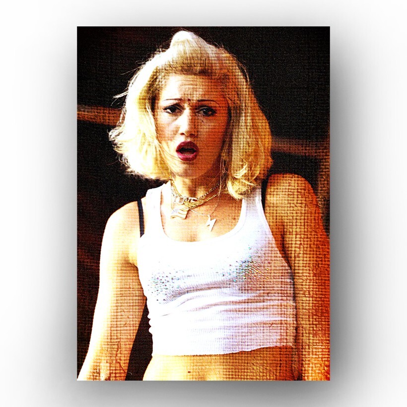 Gwen Stefani 13 Sketch Card Limited 1/50 PaintOholic Signed eBay