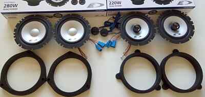 Kit 6 Alpine Lautsprecher Für Subaru Legacy Vorne Und Hinten