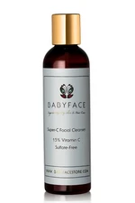 Babyface SUPER-C FACIAL CLEANSER 15% Vitamin C Face Wash Organic Sulfate Free