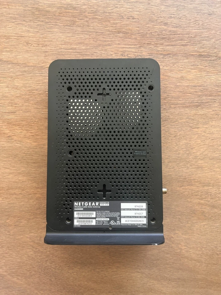 Netgear C6300BD AC1900 Docsis 3 Cable Modem Wireless Router Comcast Xfinity COX - Image 2 of 4
