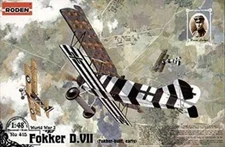 1/48  Fokker D.VII Propeller (Fokker-built, early) RODEN 415 Plastic Model kit