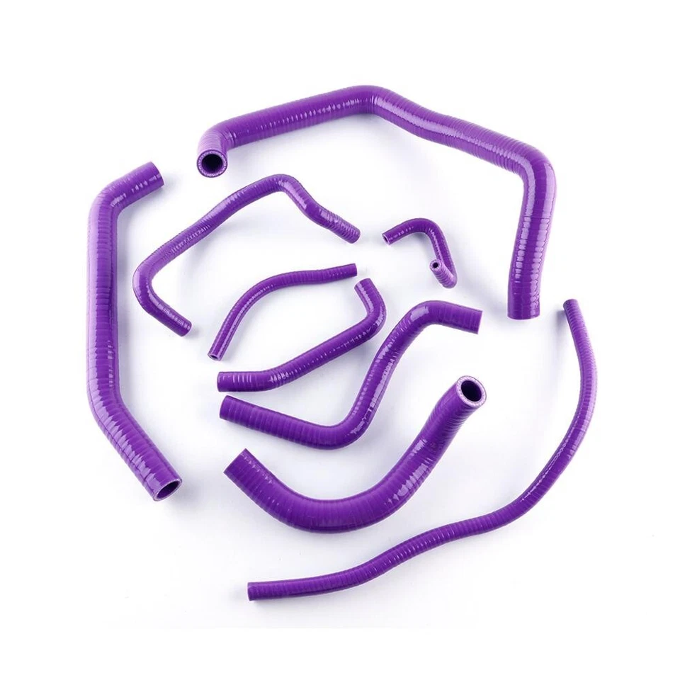 Púrpura PARA HONDA CBR 954 RR FIREBLADE 2002-2003 RADIADOR SILICONA KITS MANGUERA NUEVOS Foto 2 de 4