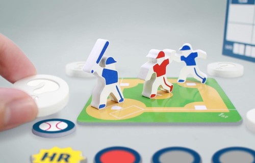 Itten HITS & OUTS Board Game Baseball Party Game from Japan New - Picture 5 of 5