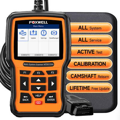 Foxwell NT510 Elite All System Bidirectional Car OBD2 Scanner Diagnostic Tool
