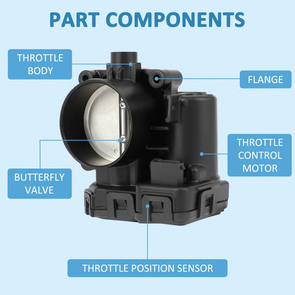 Corpo do acelerador 3.8L para Chrysler Town & Country Dodge Grand Caravan Jeep Wrangler - Imagem 3 de 4