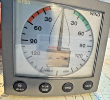 RAYTHEON RAYMARINE ST60 WIND Instrument Display A22012