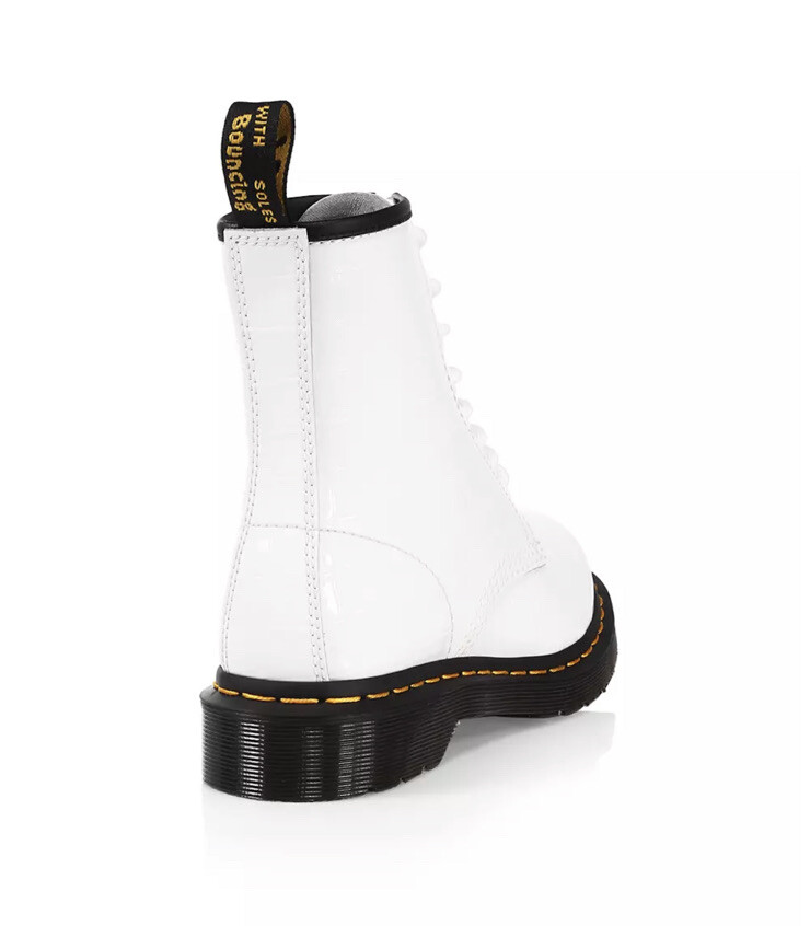 NEW Dr Martens 1460 Croc-Embossed Patent Leather Boots  display picture 3
