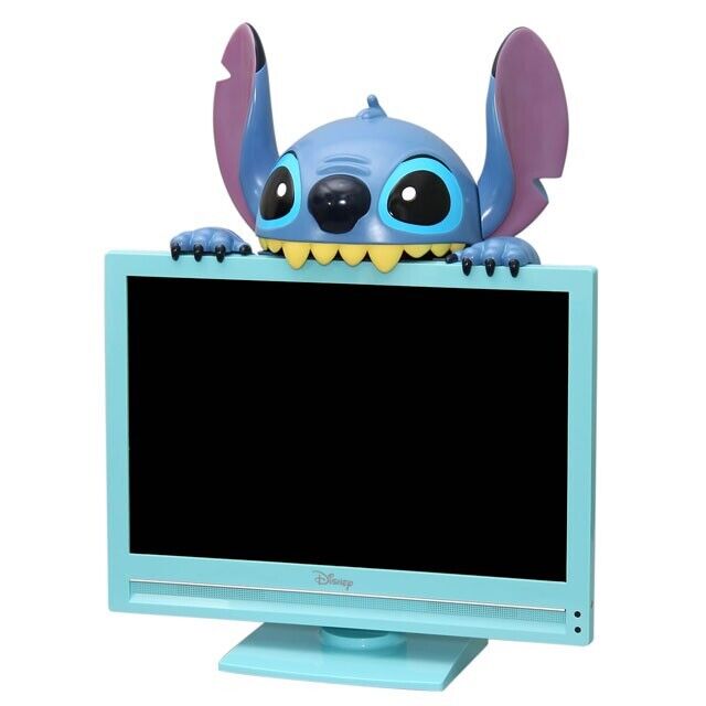 Disney Lilo & Stitch 20 LCD TV w/ Remote Control 1680×1050px USED