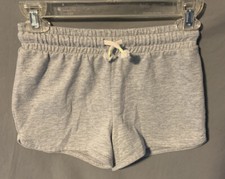 Cat  Jack Girls Gray Sweat Shorts size Large 10/12