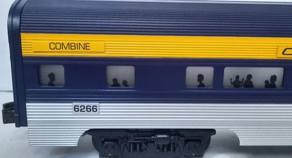 WILLIAMS ~O GA ~ CHESAPEAKE & OHIO 60'COMBINE/DINER ALUM - ADD-ON SET ~#LL1010CD - Image 4 of 4