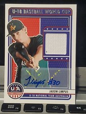 JAXON LIMPUS 54/72 TRUE ROOKIE AUTO 2023 Stars & Stripes Baseball-Game Jersey