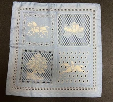 Hermes Bandana Carre 55 Ecuries Parisiennes Paris Stables Silk Scarf W/O Box