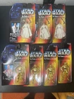 Star Wars Action Figures Lot Of 7 Kenner SEALED Leia C-3PO