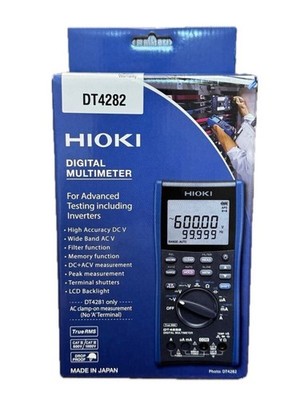 Hioki DT4282 Digital Multimeter True RMS High Accuracy Handheld Tester New Japan