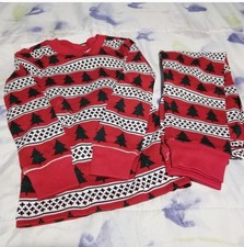 Kids "Janie and Jack" NWT Christmas Holiday 2 piece Sleepwear Set Size 4