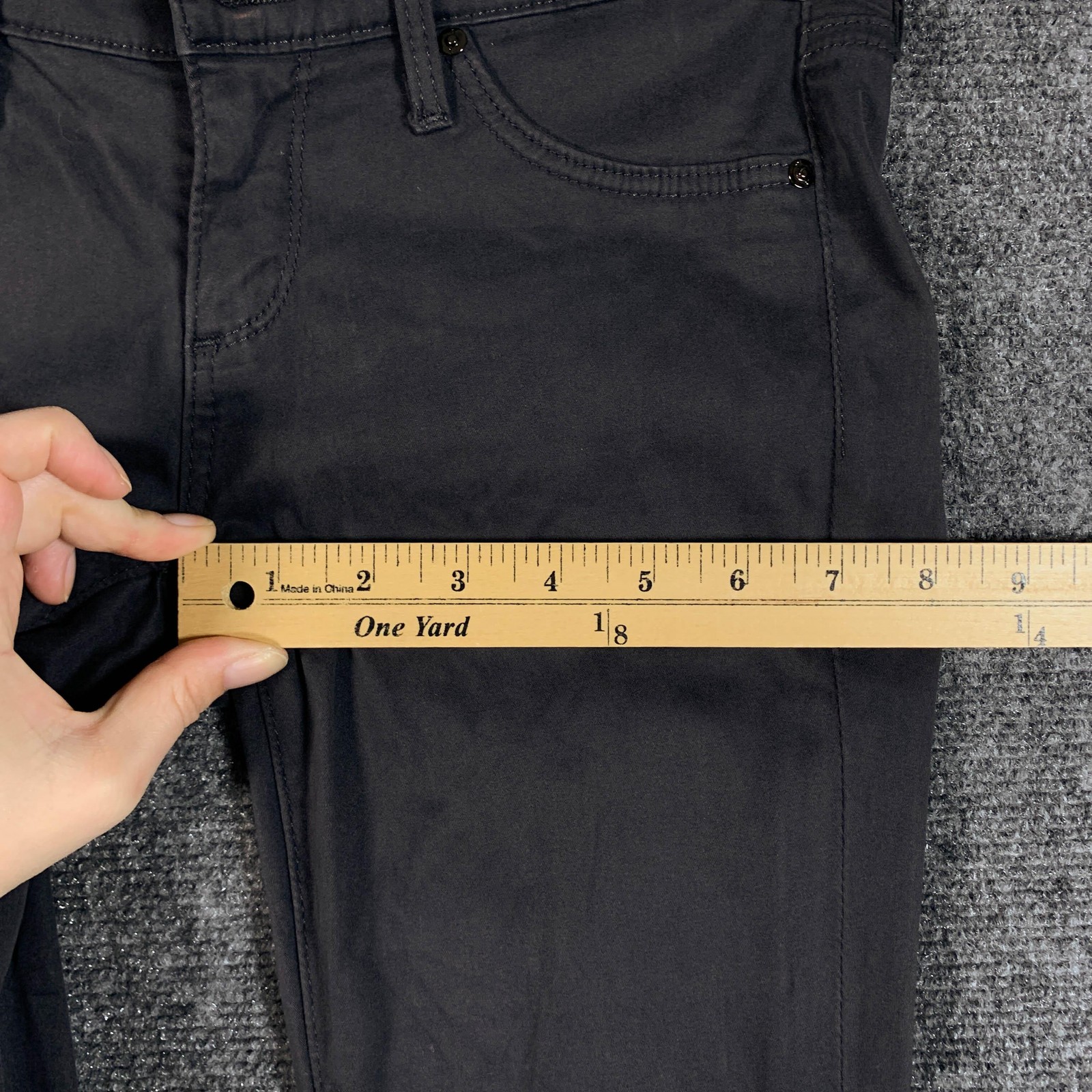 AG Adriano Goldschmied Jeans Womens 24R Black The Legging Super Skinny Denim thumbnail 9