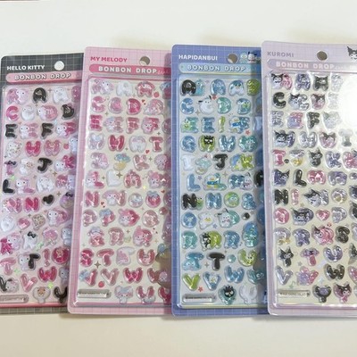 [Originalprodukt] Sanrio Bonbon Drop Sticker Moji 4er Set