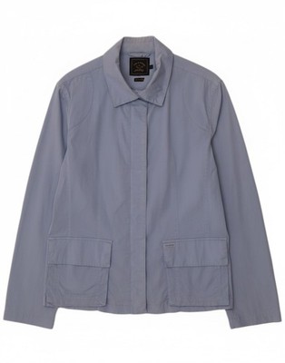 PAUL & SHARK Damen Bomberjacke UK 18 XL Blau Baumwolle CK02