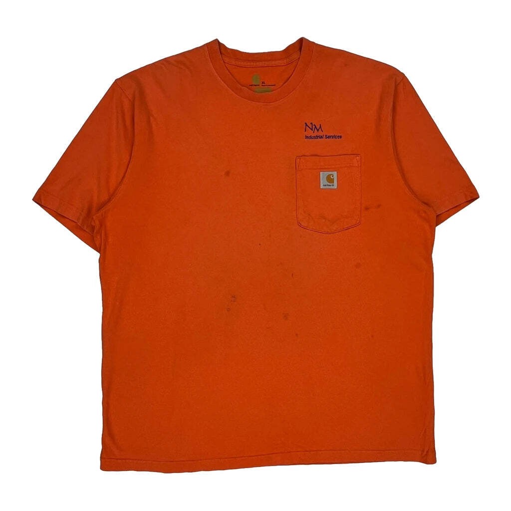 Camiseta Industrial Service Carhartt - XL Algodón Naranja