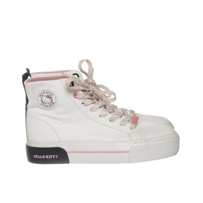 Bershka, Sneaker, Größe: 39, Hello kitty, Weiß/Pink, Damen #26H