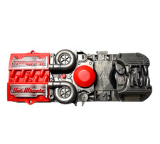 Mattel Hot Wheels Track Power Booster Car Launcher Gray  Red 2018 GGF92 -Tested