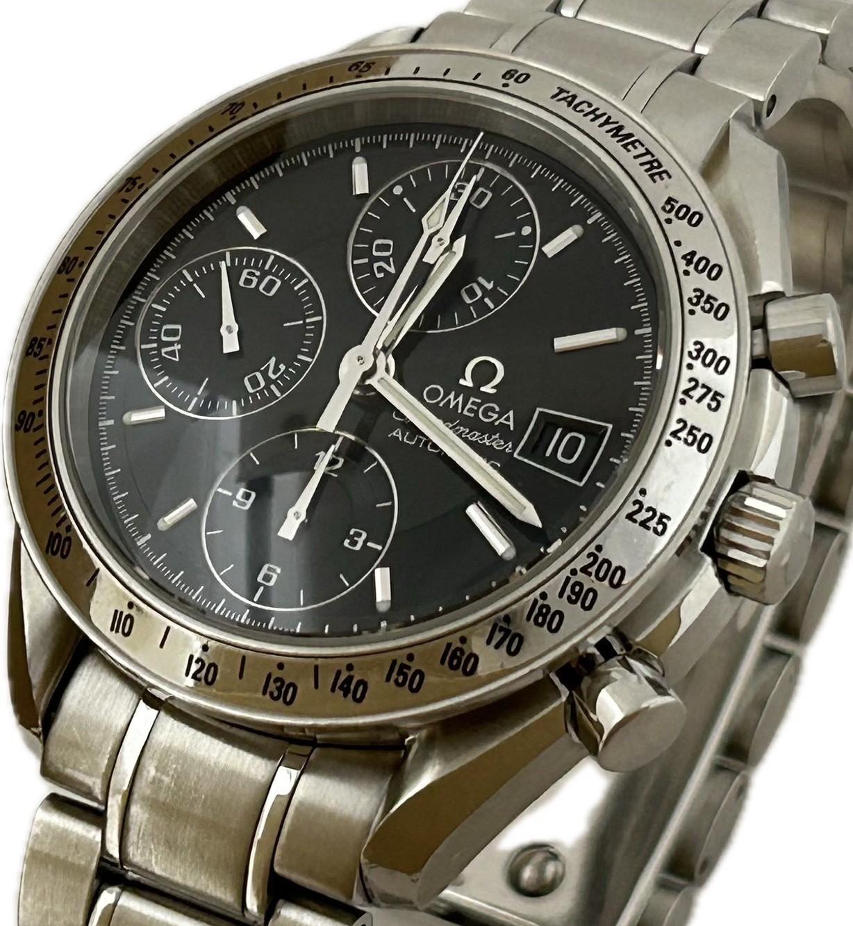 Omega Speedmaster Date 3513.50 Chronograph Automatic Mens Watch Excellent A6321 image 4