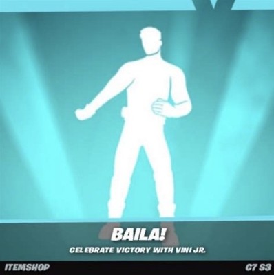 Fortnite BAILA Emote Code - Vinicius Jr. Tanz 