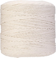 Macrame Cord 3mm Cotton Rope 875 Yards Natural Soft Craft Yarn for Plant Hanger
