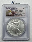 2014-(W) Silver Eagle NGC MS70 Struck at West Point First Strike Eagle Label
