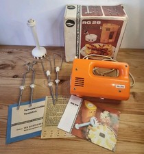 DDR Mixer RG28S orange vollständig in OVP Handrührer Rührgerät Ostalgie