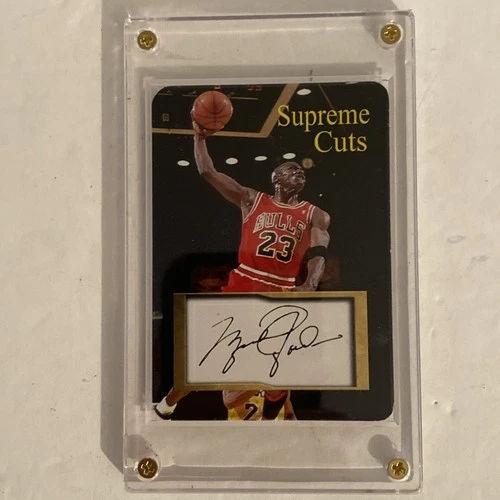 Michael Jordan Supreme Cuts Facsimile Autograph Limited Edition 🔥🔥