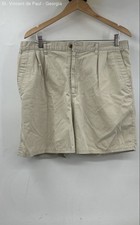 L.L. Bean Chino Shorts Men's 38 Beige Vintage Made In USA