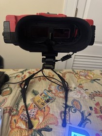 Nintendo Virtual Boy Console and Mario Tennis Bundle New Ribbon Cable Installed!