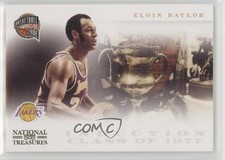 2010-11 Playoff National Treasures Hall of Fame 12/25 Elgin Baylor #16 HOF 7ba