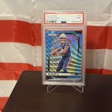 2024 Panini Prizm Rookies Joe Milton III #354 Blue Wave Prizm /230 (RC) PSA 9